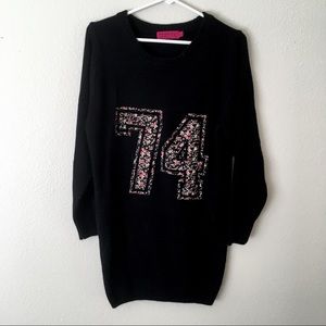 Boohoo Longline Sweater Dress